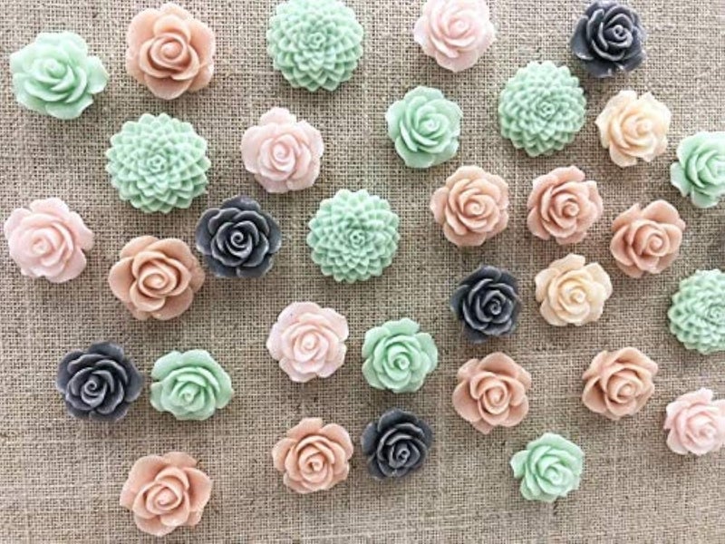 Temoyj 24Pcs Decorative Pushpins,Cork Board Tacks,Bulletin Board Tacks,Thumb Tack Decorative for CorkBoard, Office Organization or Home - Image 1